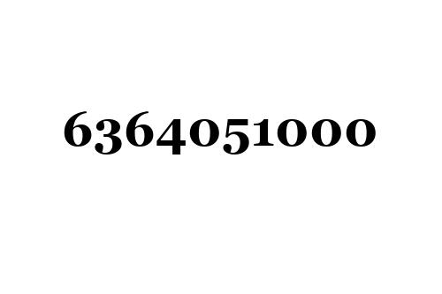 6364051000