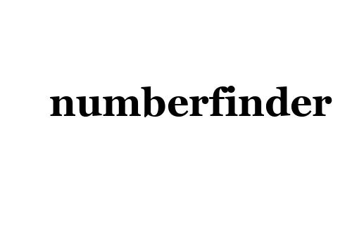 numberfinder