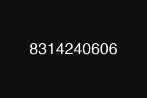 8314240606