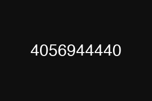 4056944440